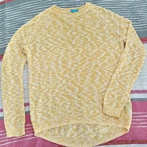J.McLaughlin Yellow Crew Neck Sweater